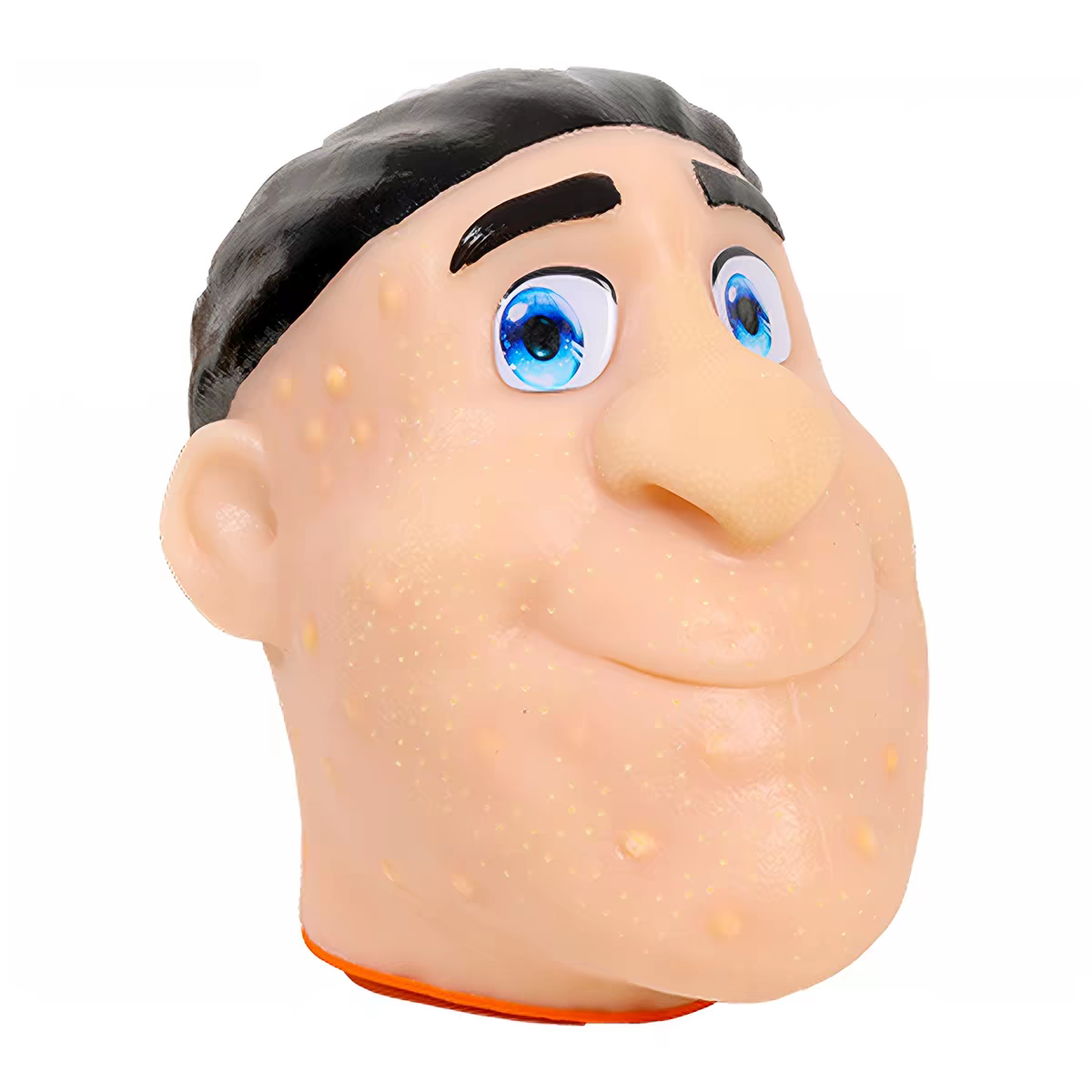 Cartoon character with a large head.