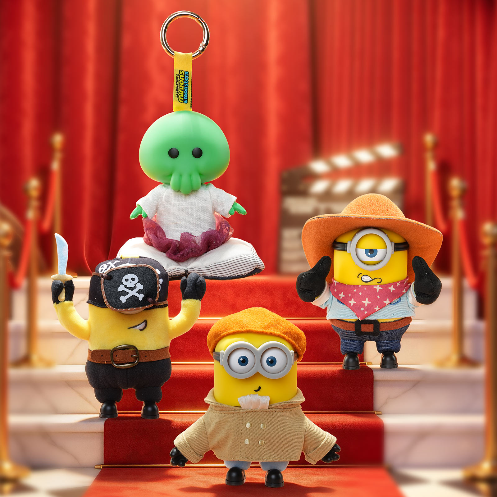 Minions & Monsters Series Vinyl Plush Pendant Blind Box