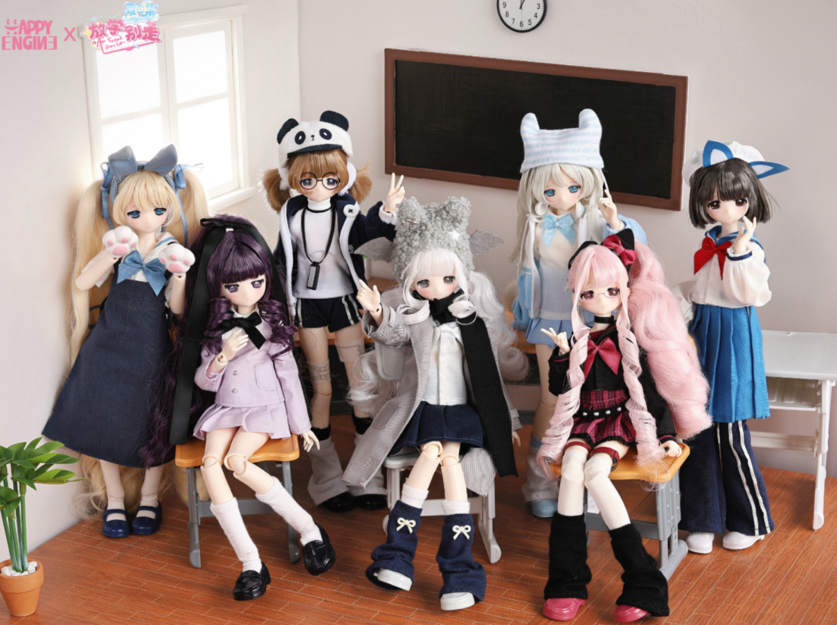 Stay After School Series - 1/6Scale Special Body BJD Action Figure
