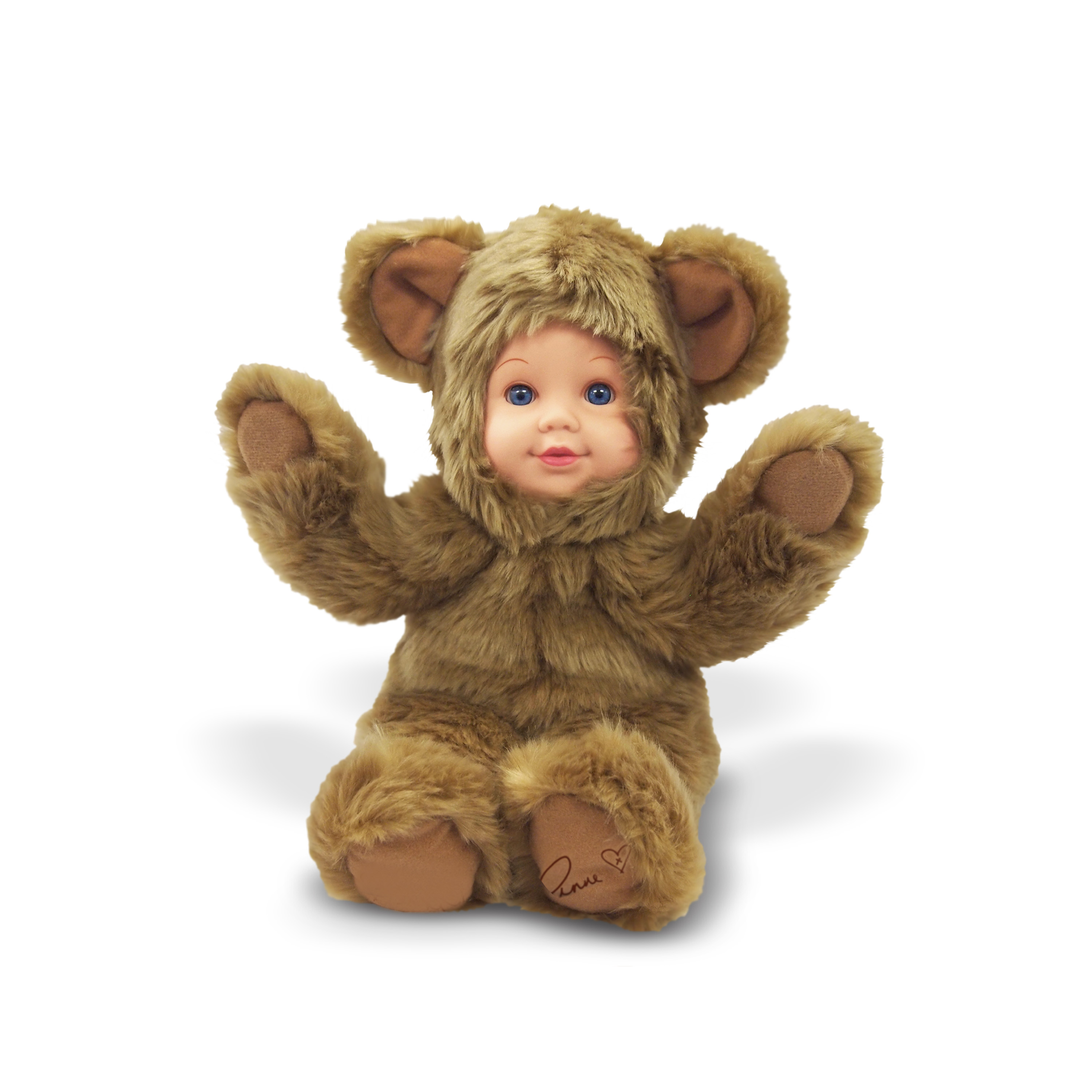 12"  Peek-A-Boo Bear