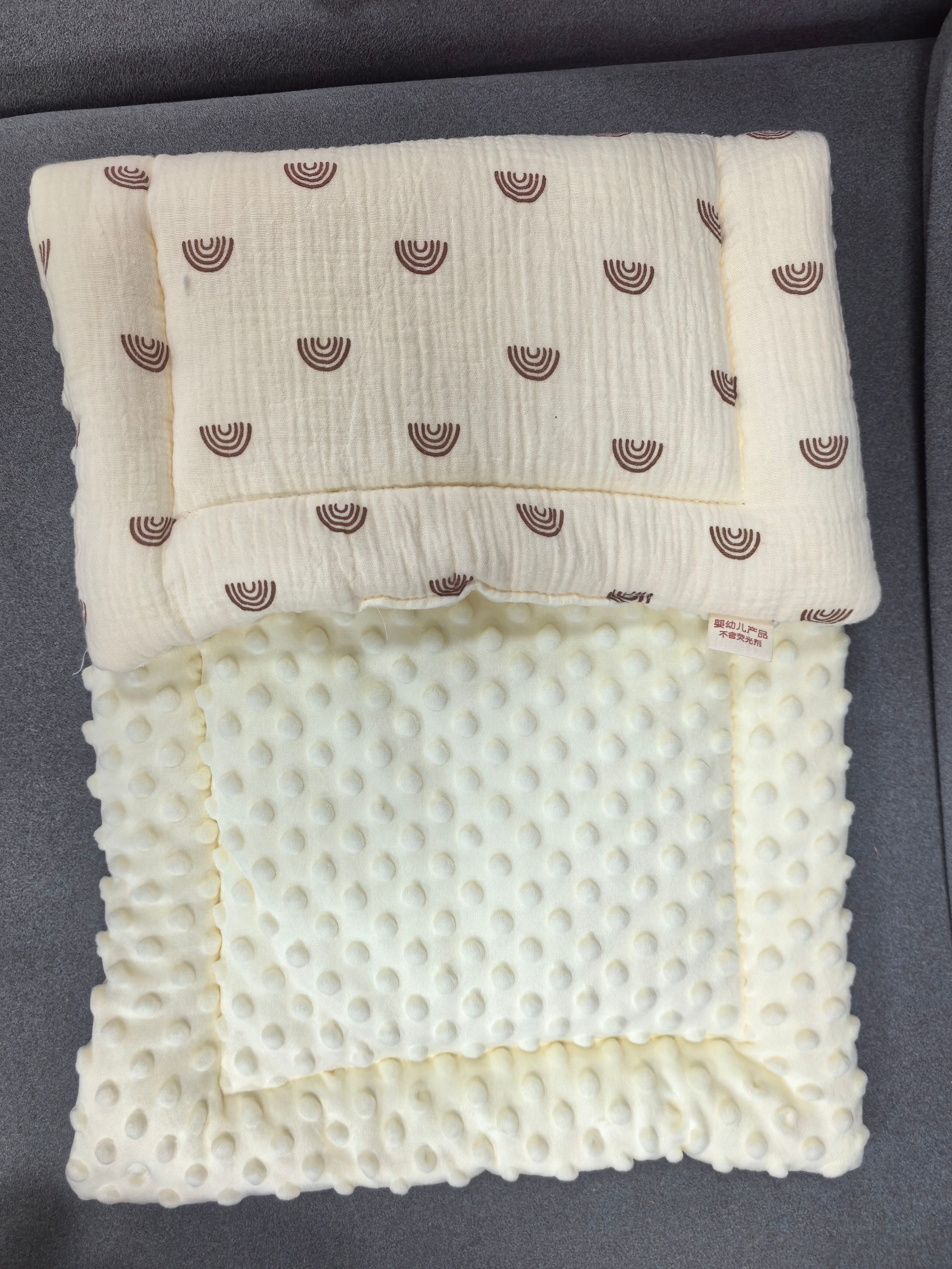 Sensory Soothing Minky Dot Mat