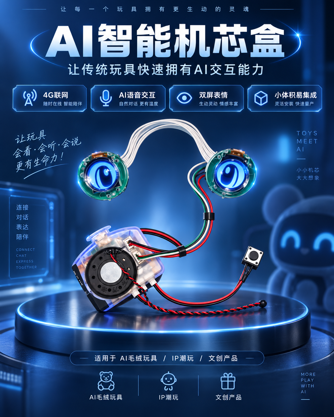 AI智能机芯盒-4G版本