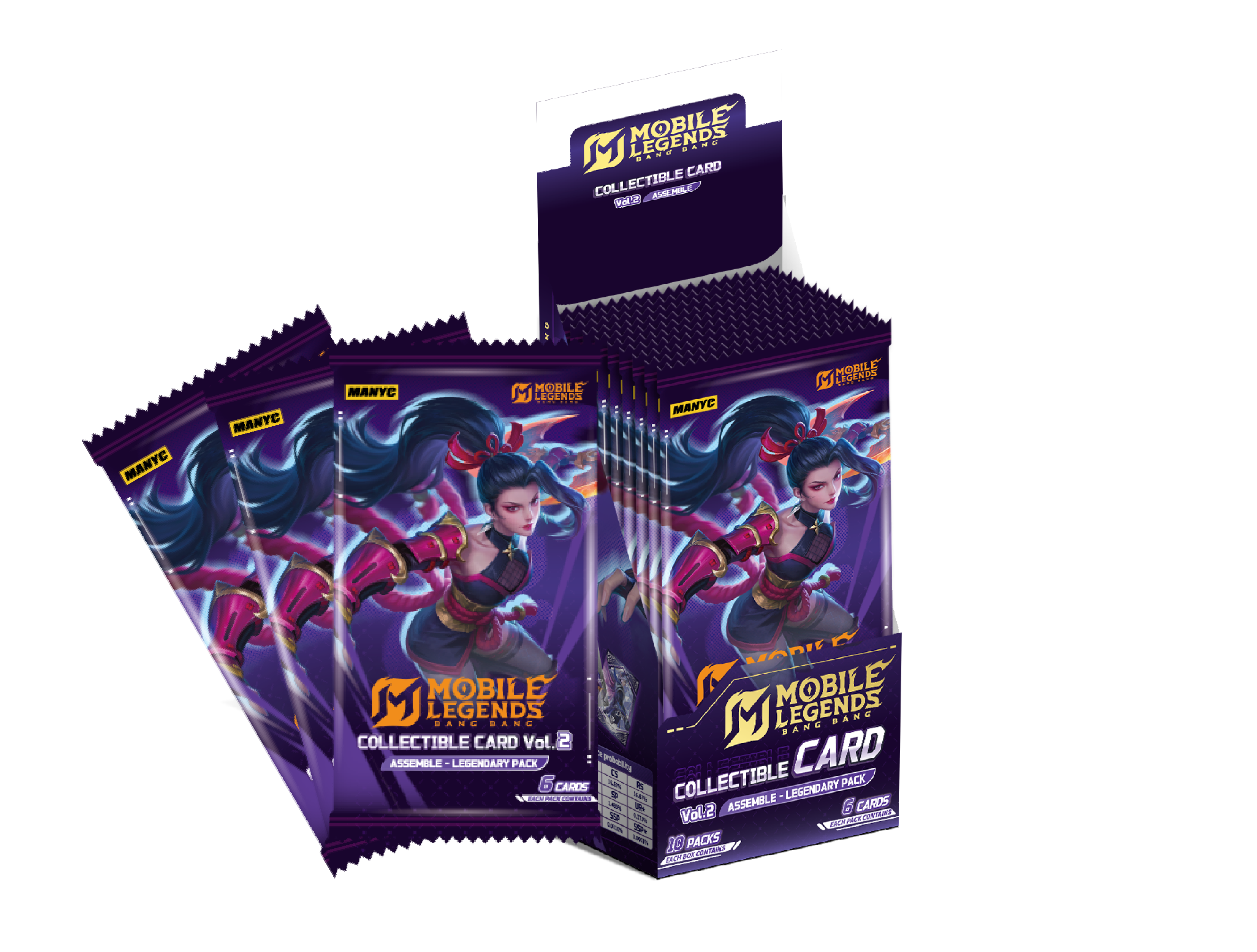 《MobileLegendsBangBang》- Collectible Card-Vol.2