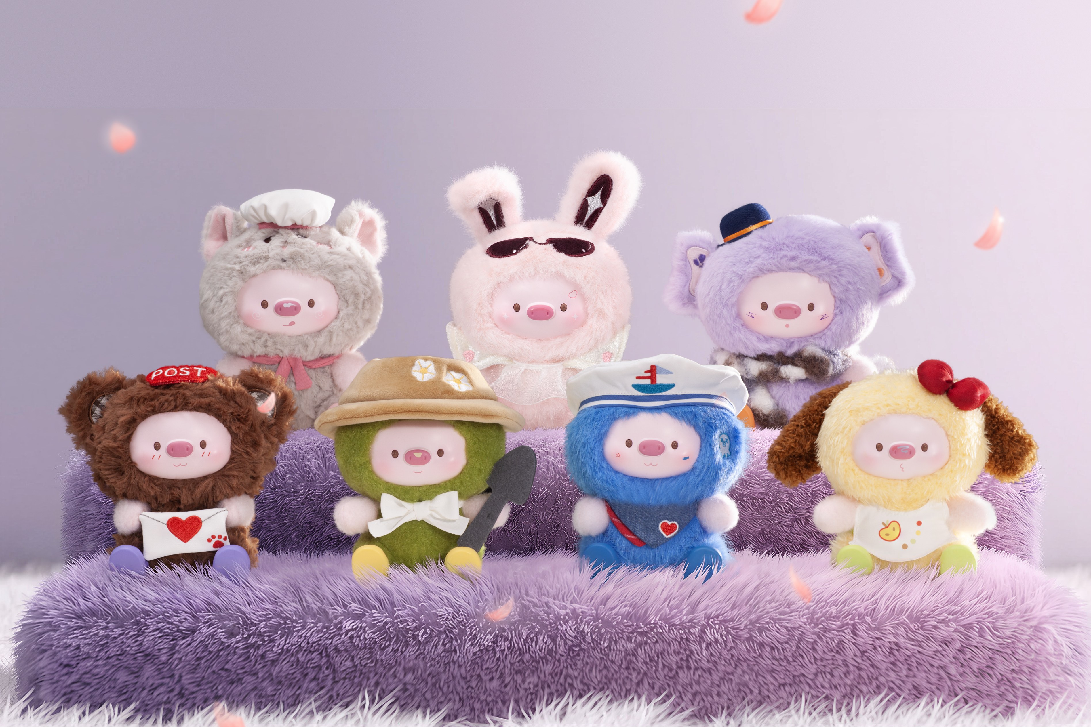 GeeGeePig - Day Dreamer Plush Keychain Blindbox