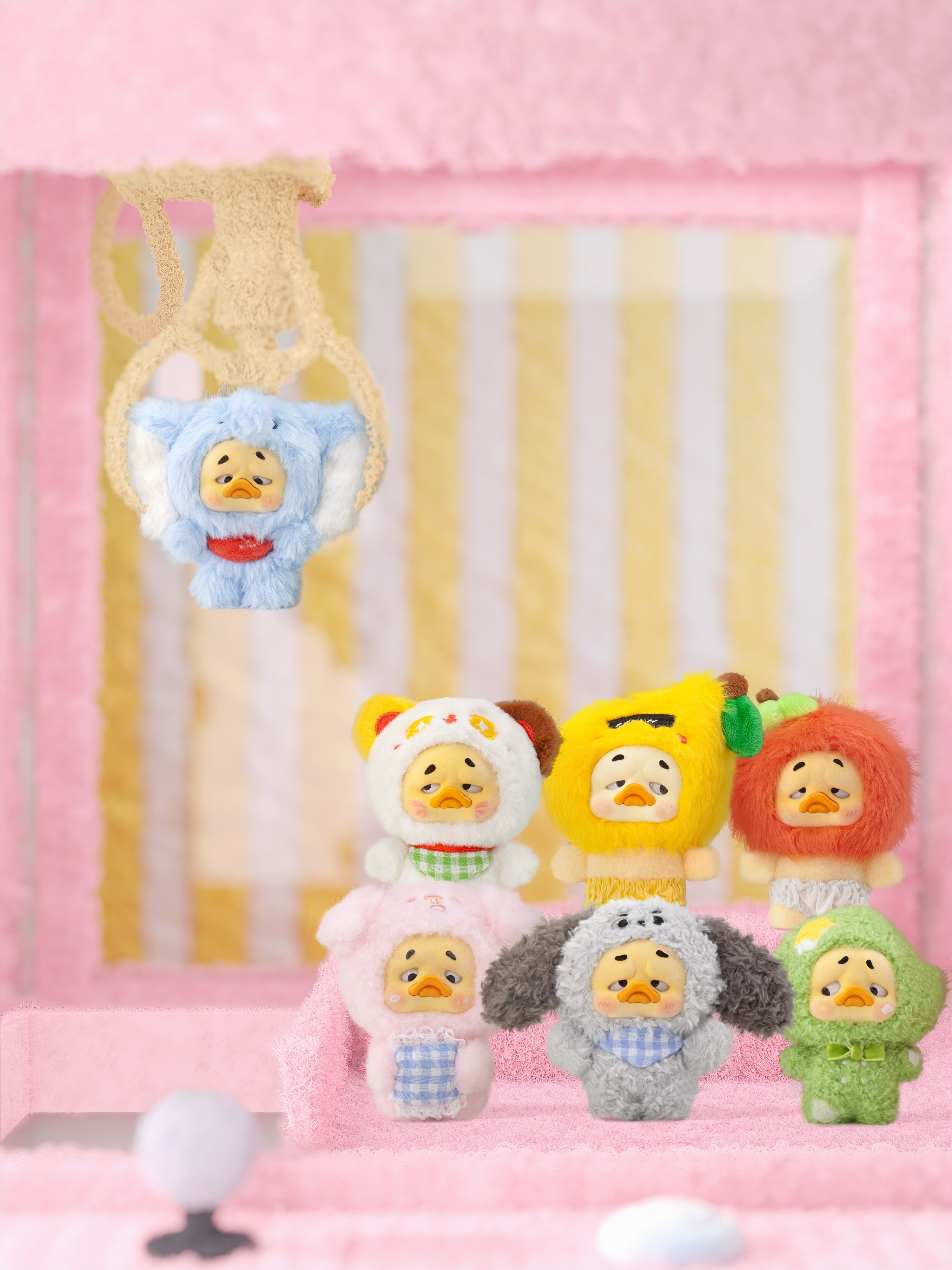 MiniUpsetDuck - Wish List Duck Plush Keychain Blindbox