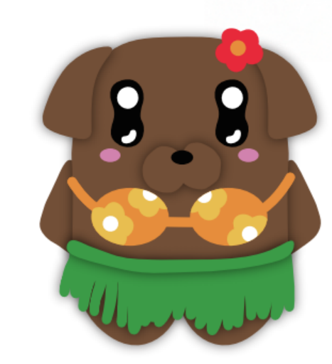 NUNU Friends“我的美好假期”系列挂件—Hula