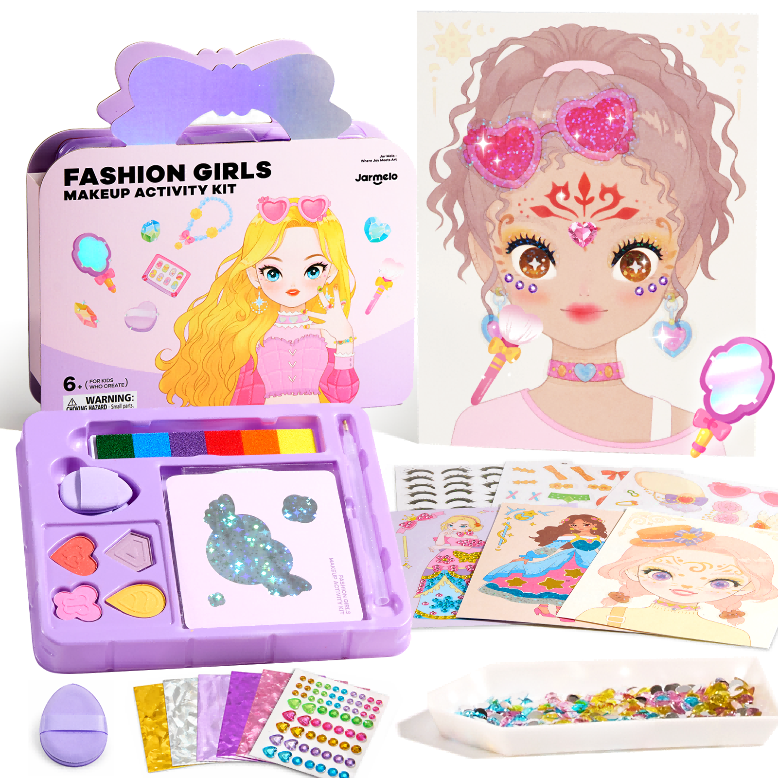 Fashion Girls Makeup Activity Kit