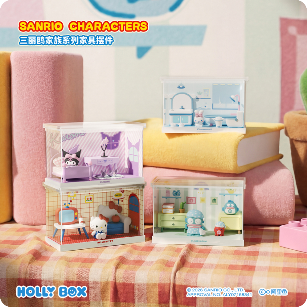 Sanrio Characters Mini‑Furniture Diorama Set