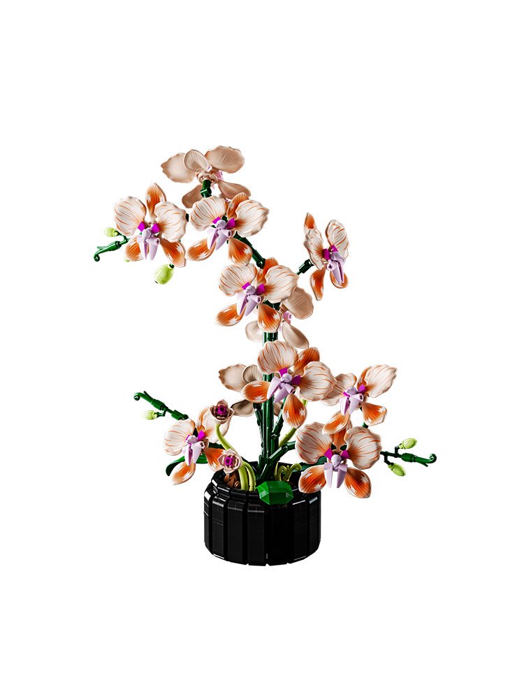 积木花
