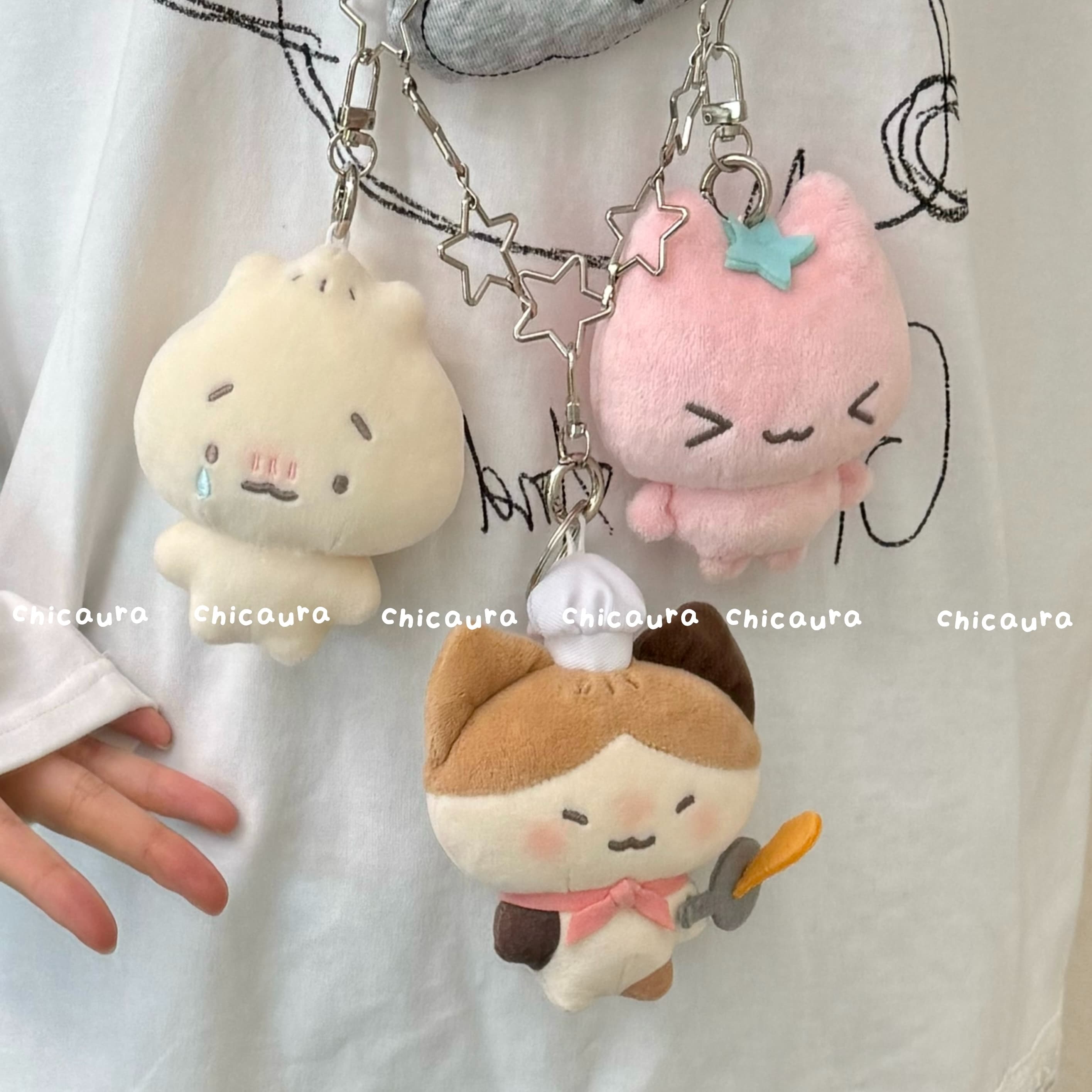 Delicious series plush pendants