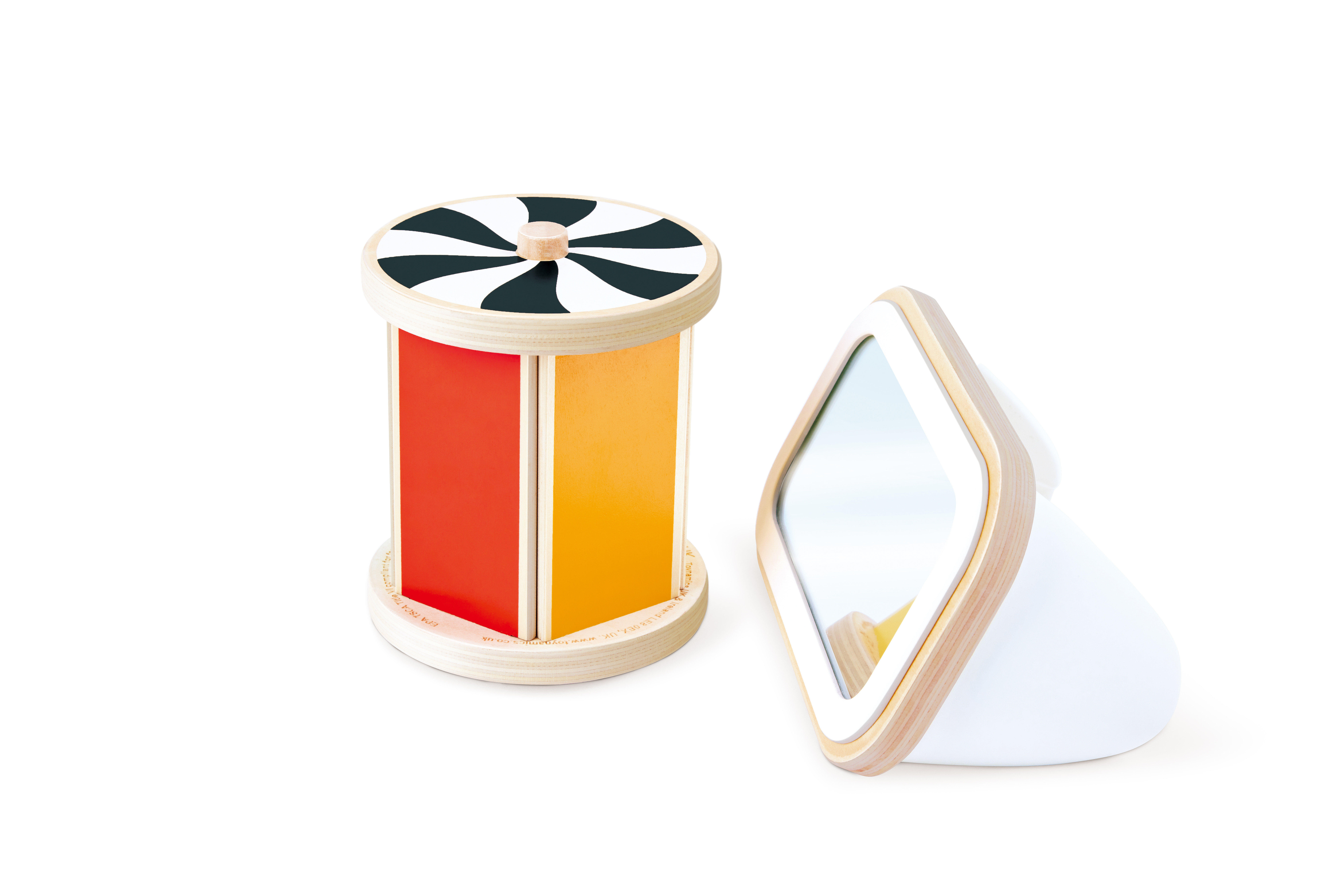 Spinning Drum with Mirror