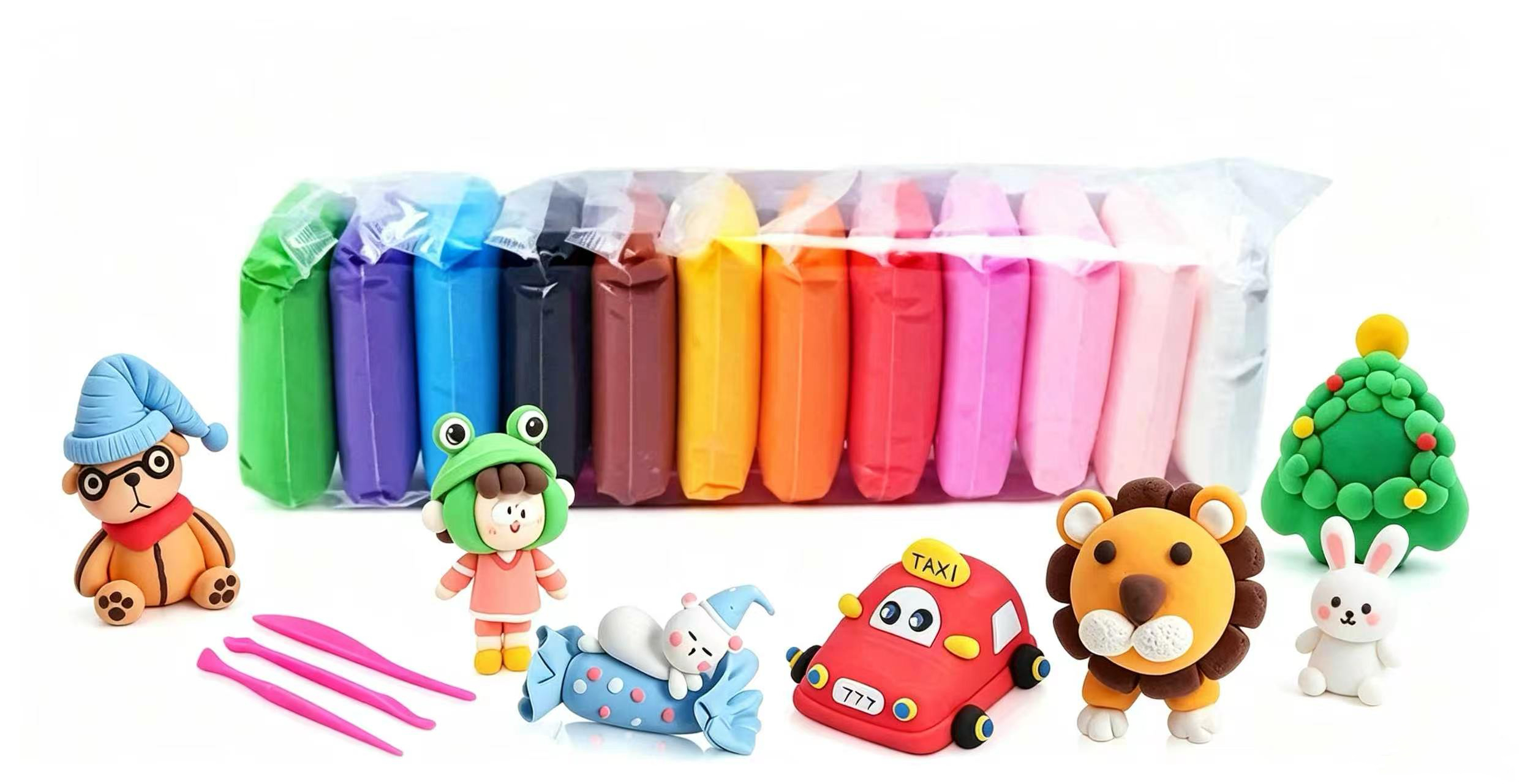 12 Color Air Dry Clay