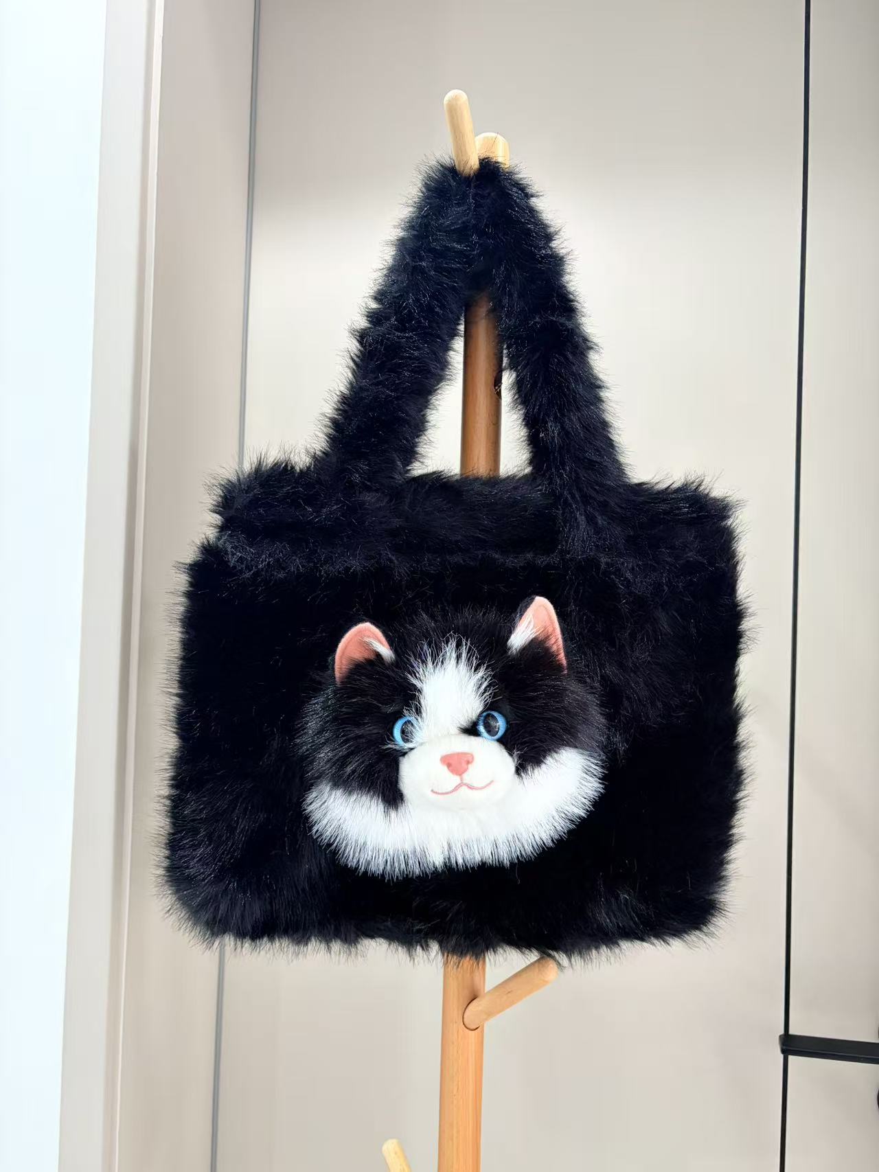 猫猫单肩包