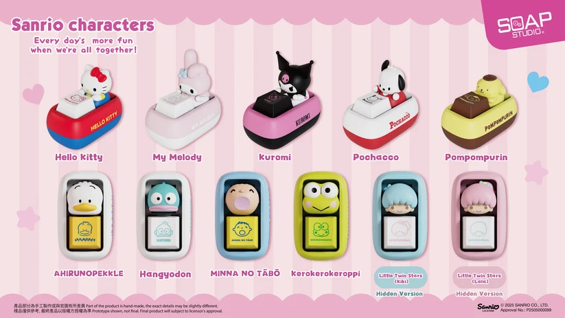 Sanrio Characters Keycap Blind Box