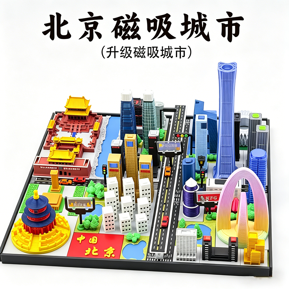 Global Magnetic City