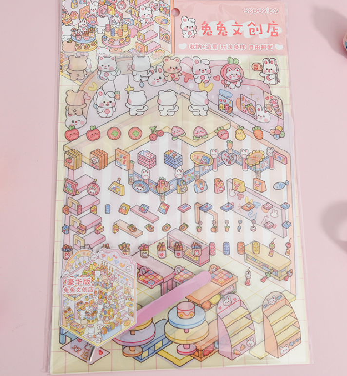微缩贴纸