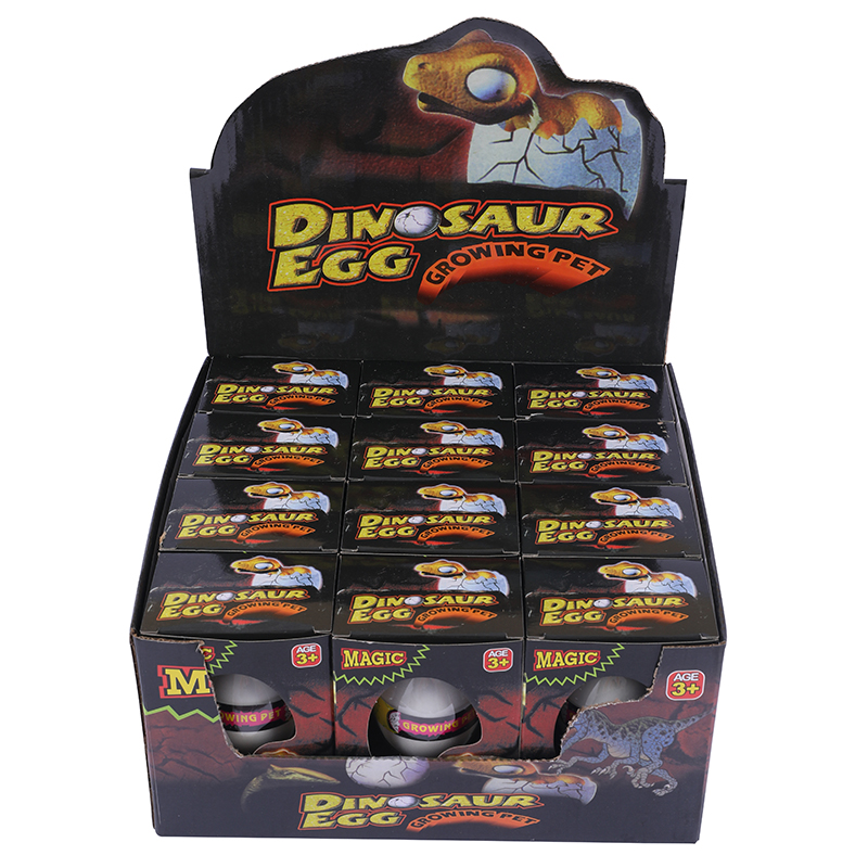 Hatching dinosaur eggs in water
