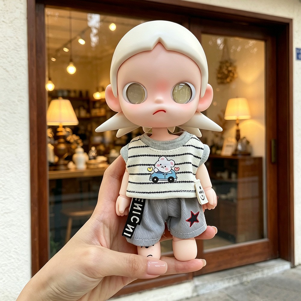 潮玩条纹套装