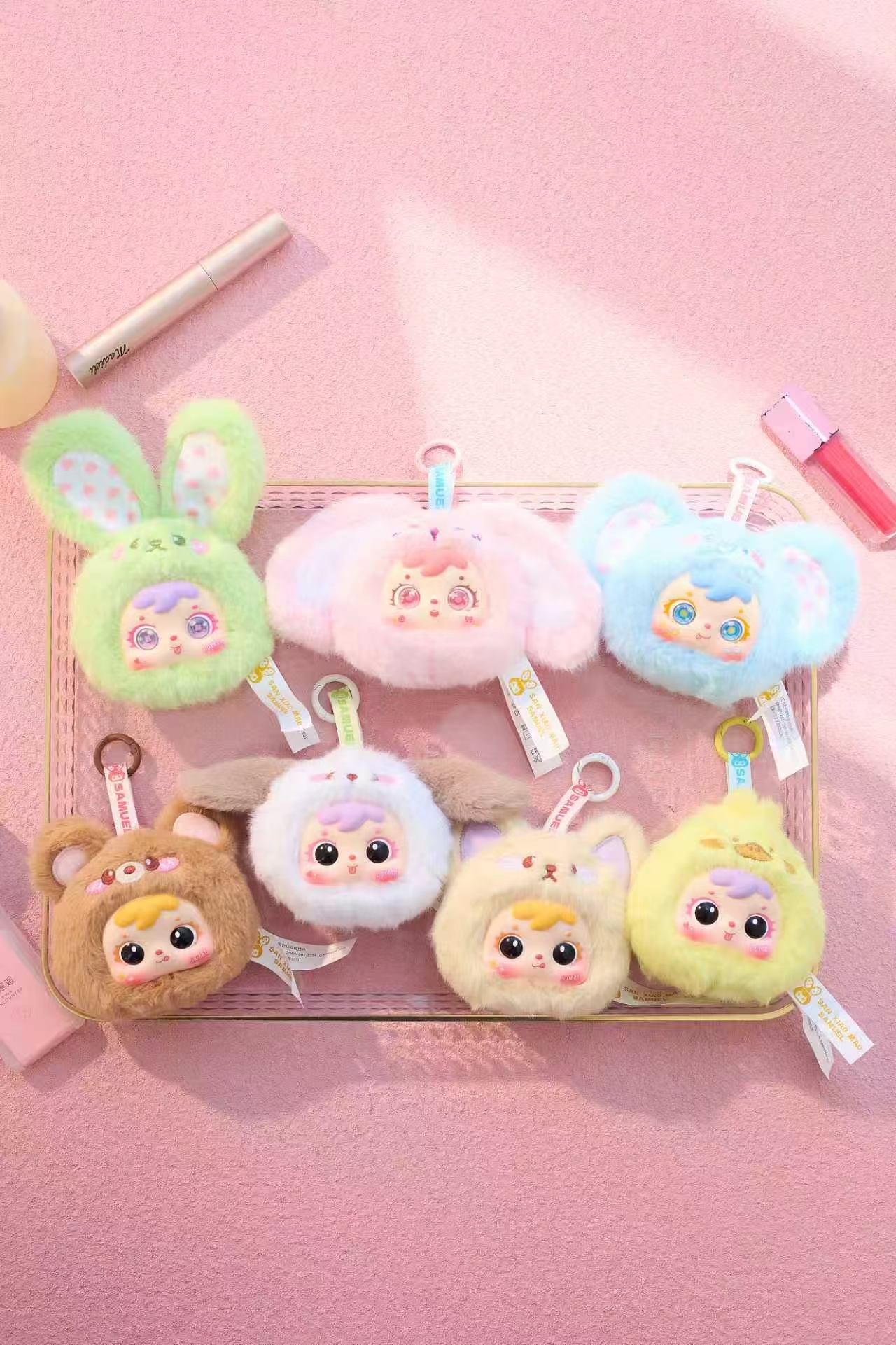 (SAMUEL BLIND BOX) ANIMAL GATHERING MAKEUP MIRROR BLIND BOX