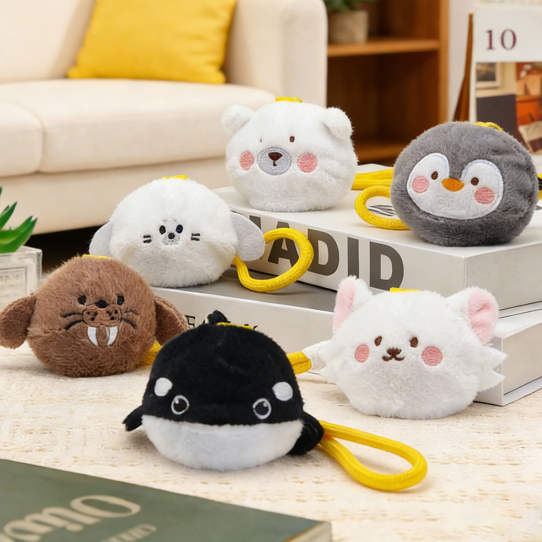 调皮猩毛绒解压玩具