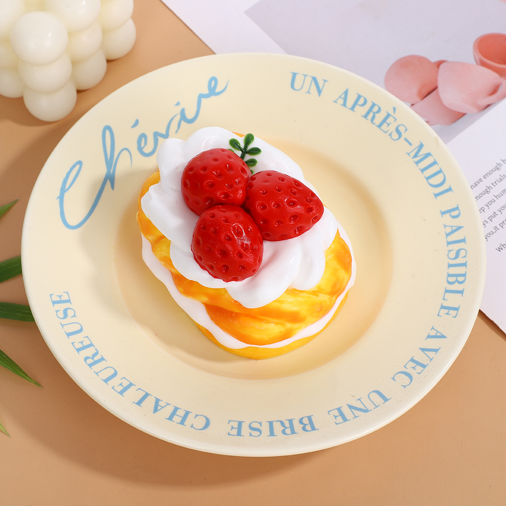 Strawberry cake kneading toys