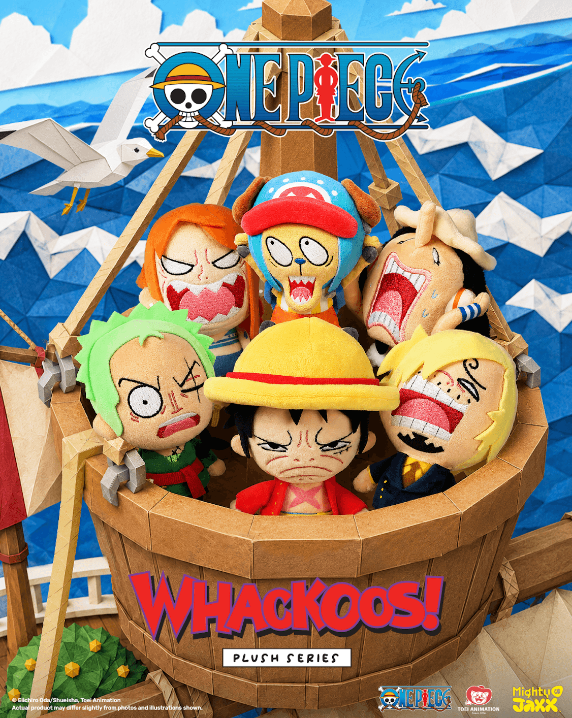 Whackoos: One Piece Plush Series