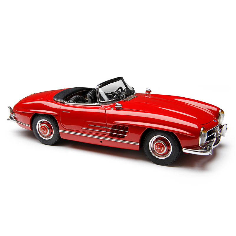 CMC Mercedes-Benz 300 SL, W198, Roadster open red exterior / black interior , wi