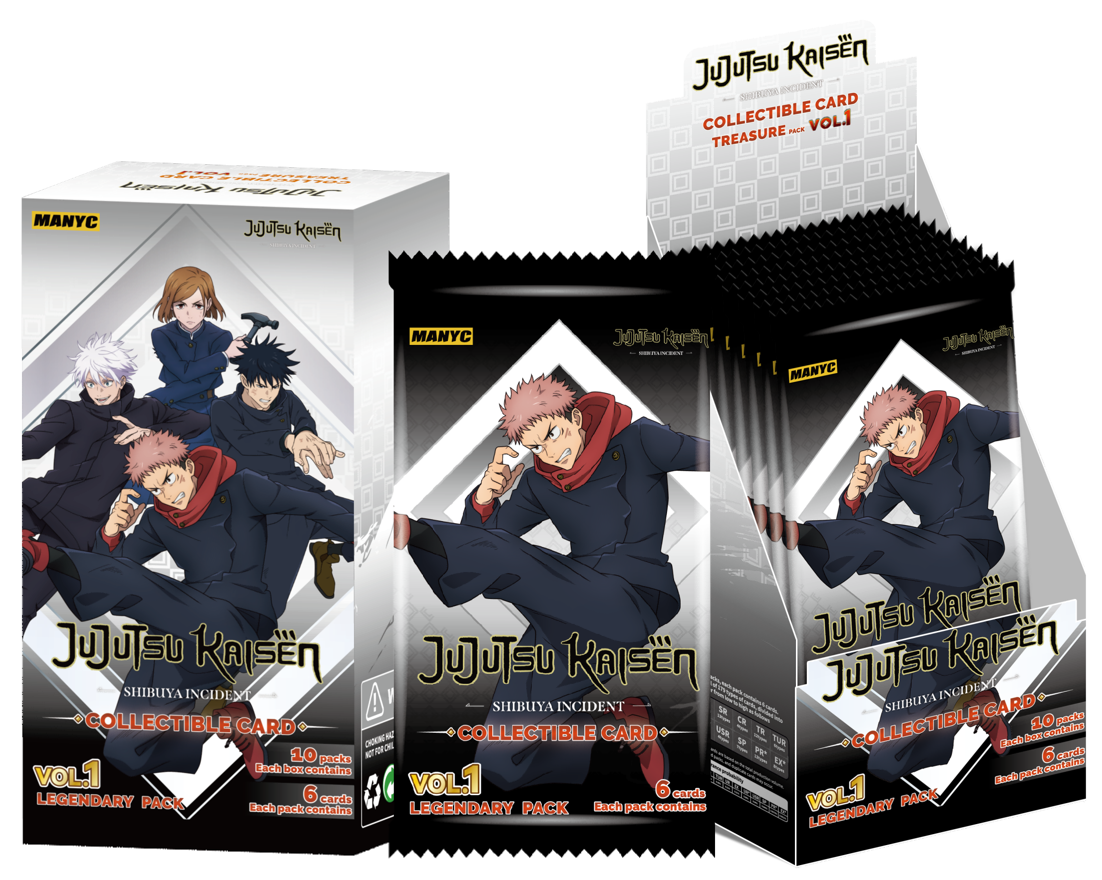 JuJuTsu Kaisen - Collectible Cards Vol.1