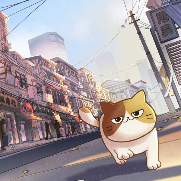 普通胖猫欧殿