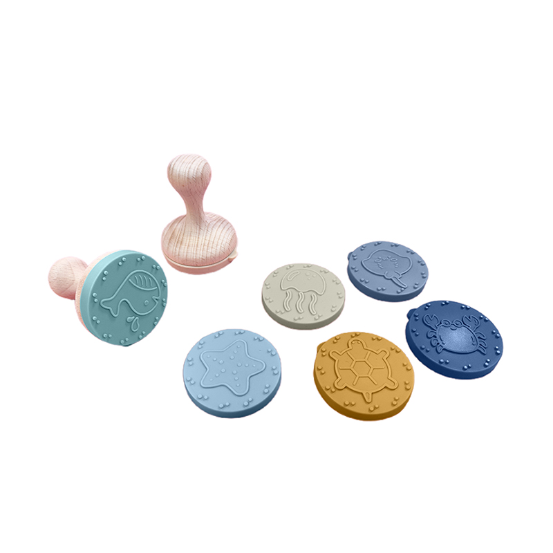 Cartoon silicone stamp set