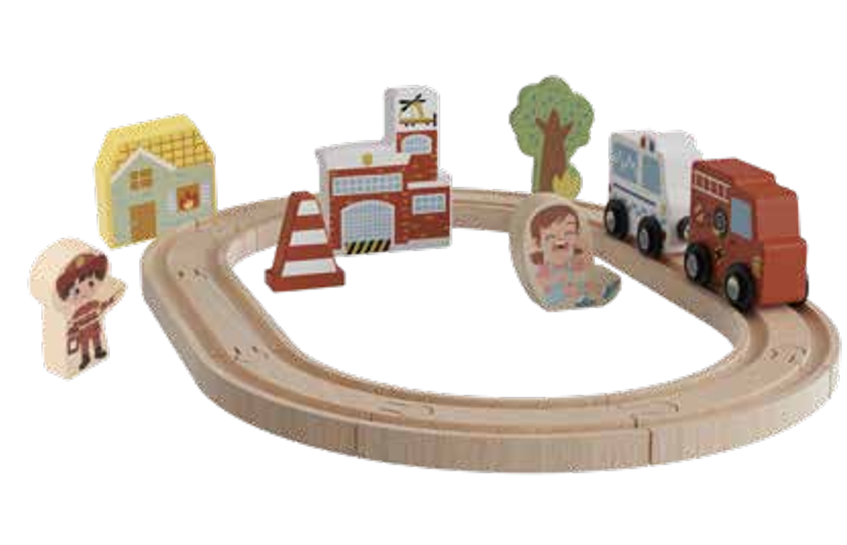Firestation Railway Set