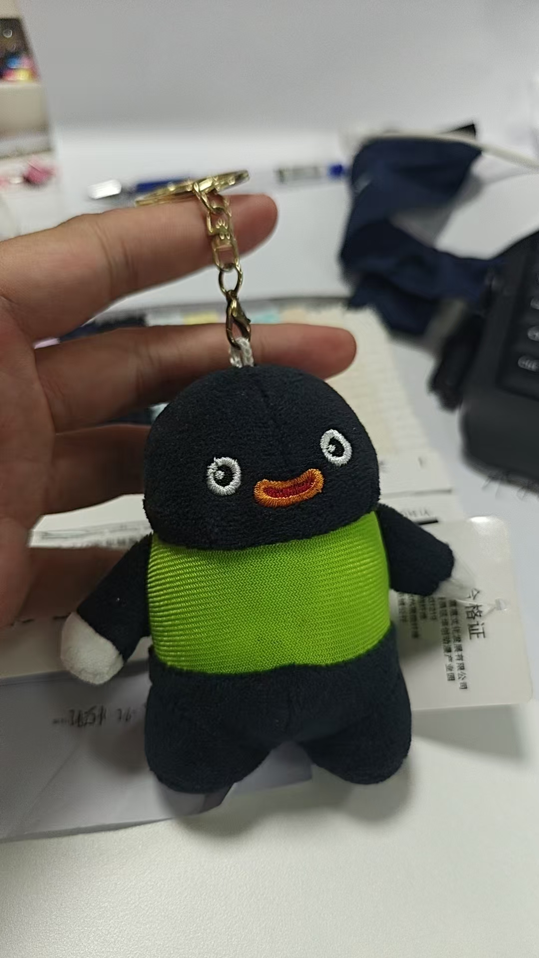小黑鱼挂件