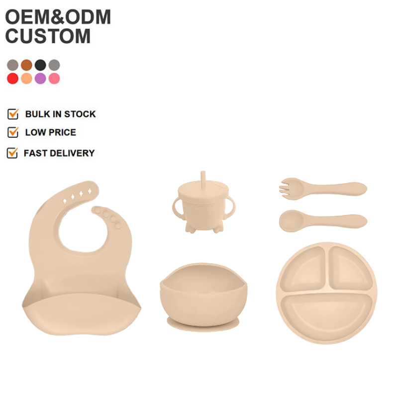 Silicone Baby feeding set-6