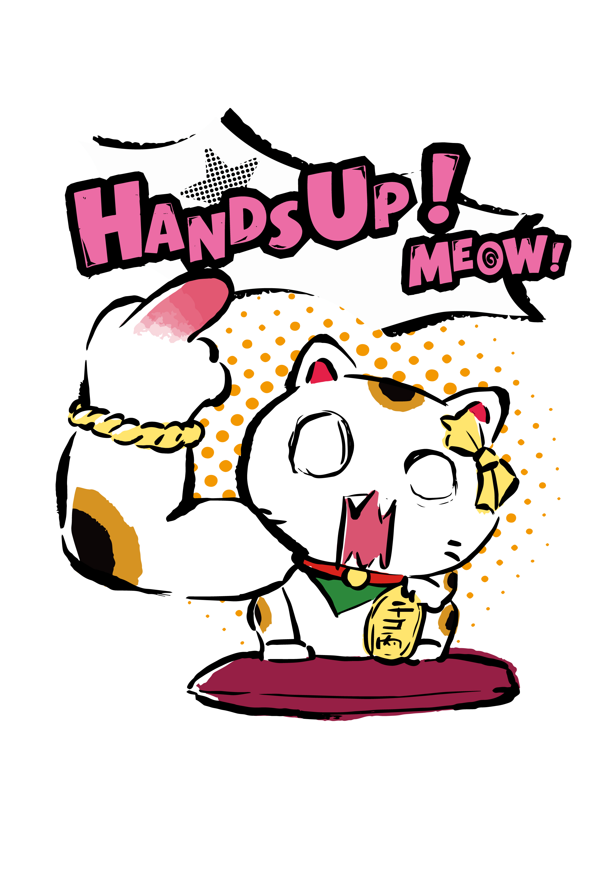 手势招财猫盲盒