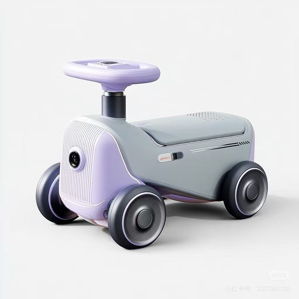 Kids Ride-on Car with Storage Box