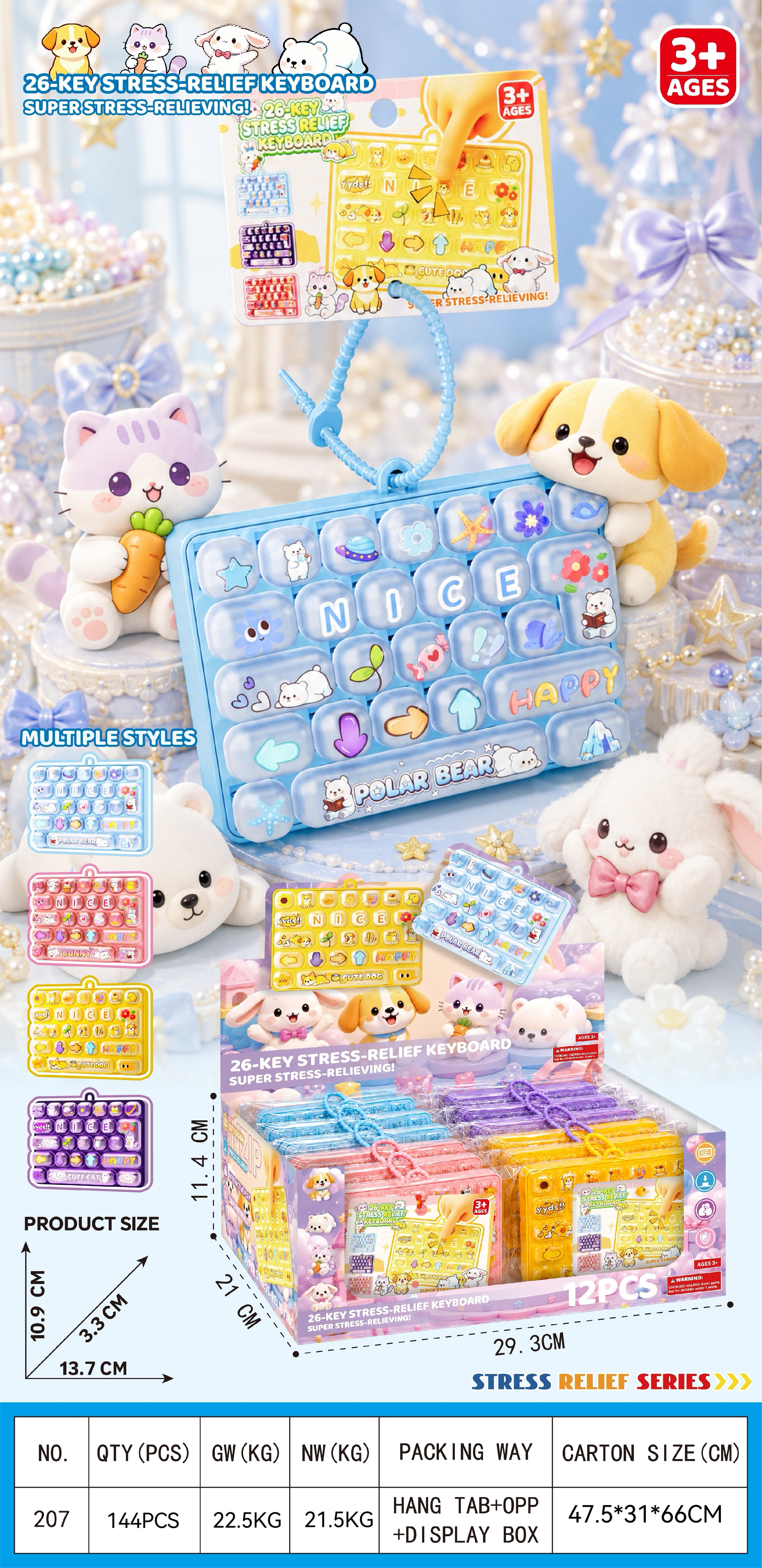Cute Pet 26-key Keyboard