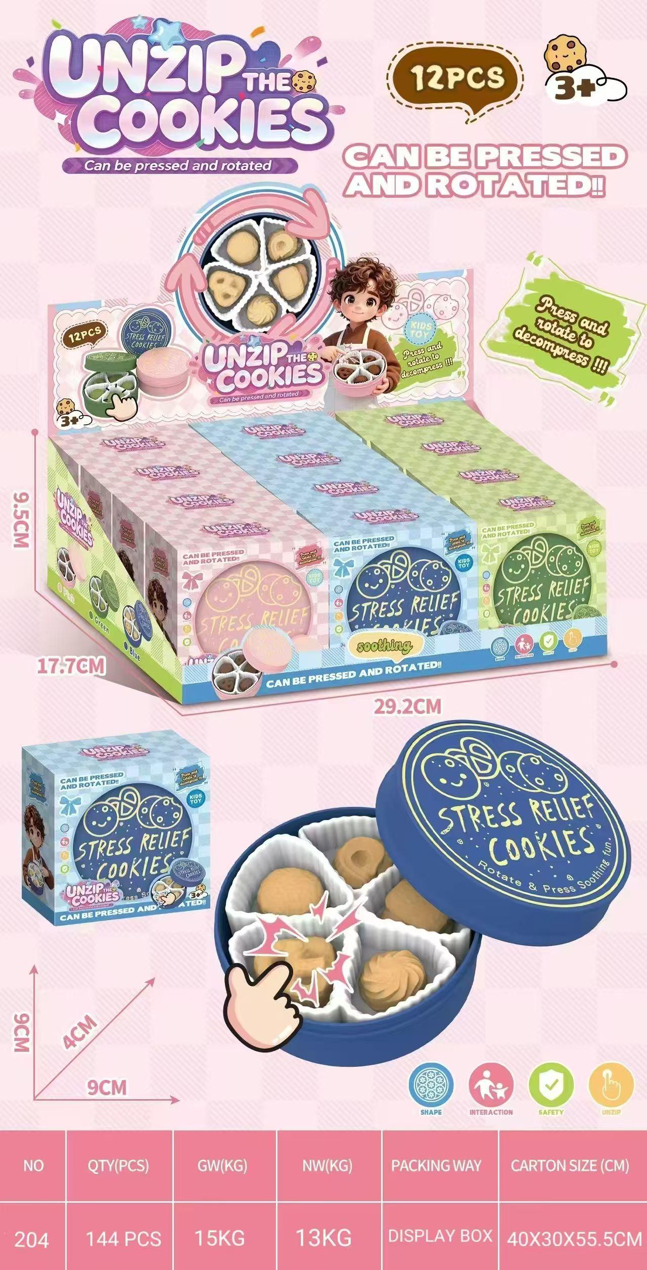 Rotary Button Cookies
